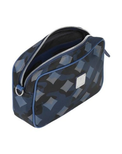 Shop Mcm Cross-body Bags In Dark Blue