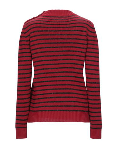 Shop Saint Laurent Sweaters In Red