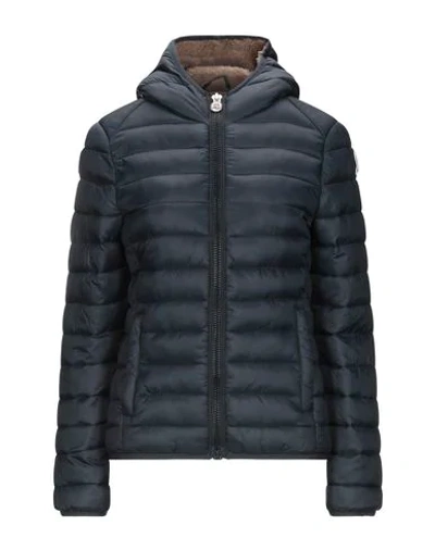 Shop Invicta Full-length Jacket In Dark Blue