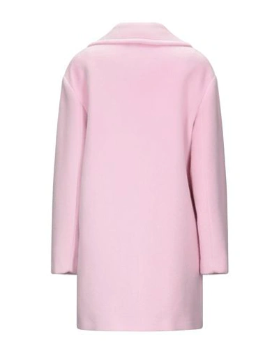 Shop Be Blumarine Coats In Pink