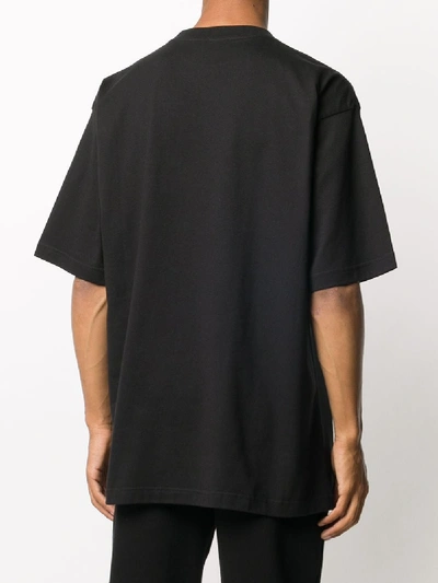 Shop Balenciaga T-shirt In Cotone In Black