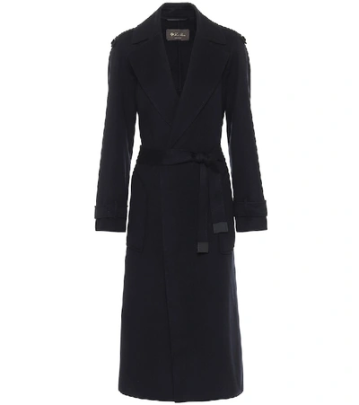 Shop Loro Piana Kaelan Cashmere Coat In Black