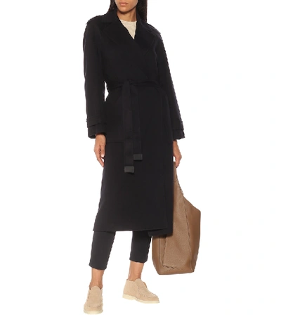 Shop Loro Piana Kaelan Cashmere Coat In Black