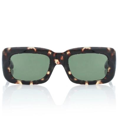 Shop Attico Marfa Acetate Sunglasses In Black