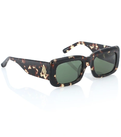 Shop Attico Marfa Acetate Sunglasses In Black