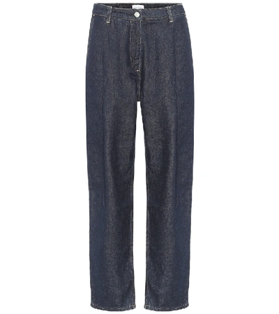 Magda Butrym High-rise Straight Jeans In Blue