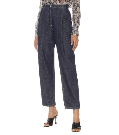 Magda Butrym High-rise Straight Jeans In Blue