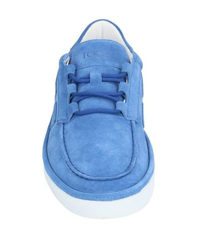 Tod's Sneakers In Blue