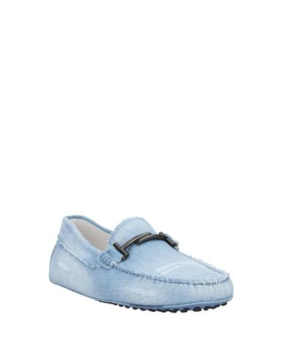 Tod's Loafers In Blue