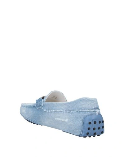 Tod's Loafers In Blue