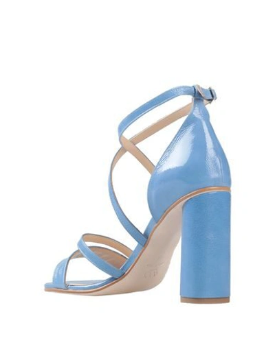 Shop Wo Milano Sandals In Sky Blue