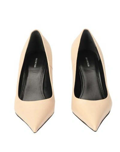 Shop Balenciaga Pump In Beige