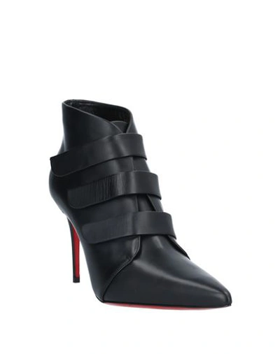 Shop Christian Louboutin Ankle Boots In Black