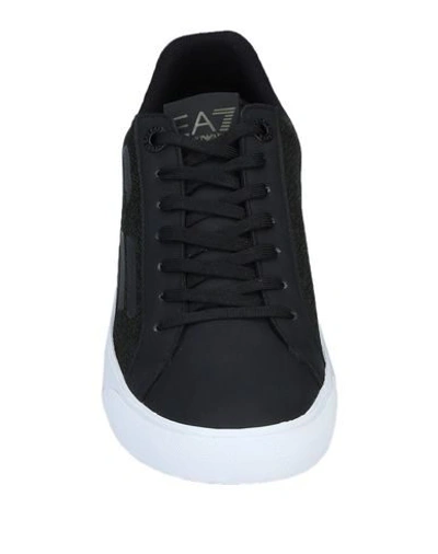 Shop Ea7 Sneakers In Black