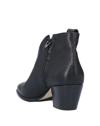 Shop Anna F. Ankle Boots In Black