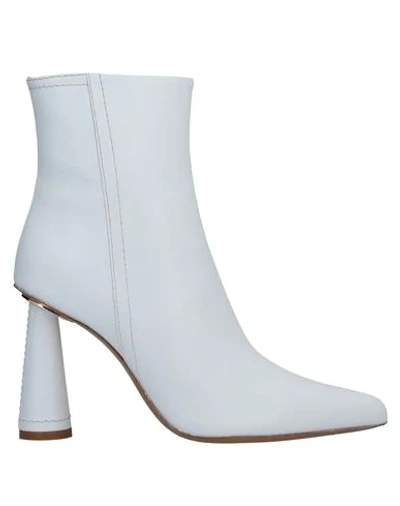 Shop Jacquemus Ankle Boot In White