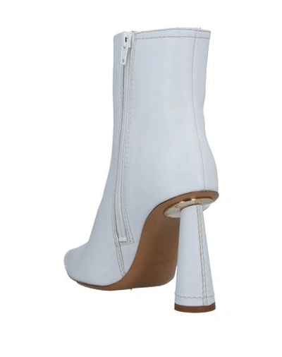 Shop Jacquemus Ankle Boot In White