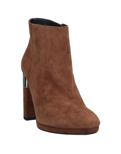 Shop Albano Ankle Boots In Brown