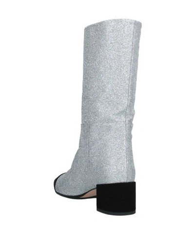 Shop Anna F Boots In Silver