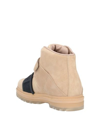 Rick Owens Beige Birkenstock Edition Hancock Rotterhiker Boots In Beige