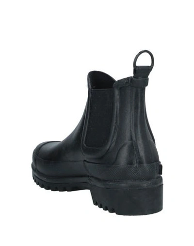 Shop Stutterheim Ankle Boots In Black