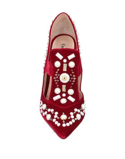 Shop Cesare Paciotti Loafers In Red