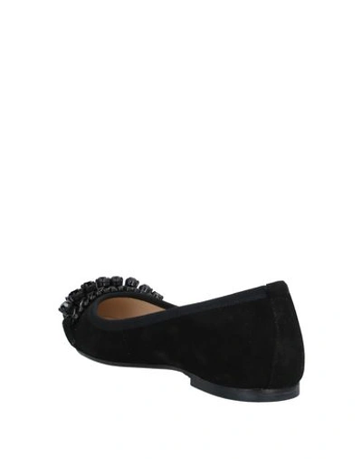 Shop Anna Baiguera Ballet Flats In Black