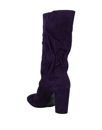 Shop Albano Boots In Purple