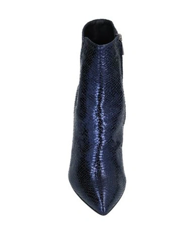 Shop Albano Ankle Boot In Dark Blue