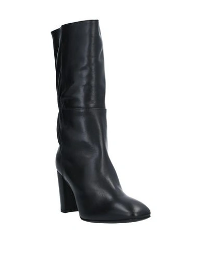 Shop Albano Knee Boots In Black