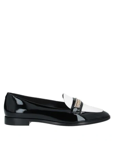 Shop Sophia Webster Loafers In Black