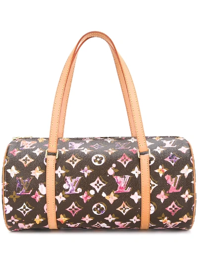 Pre-owned Louis Vuitton Papillon 30 Tote Bag In Brown