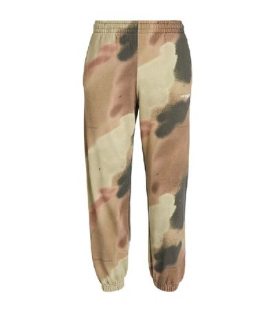 Shop Off-white Camouflage Stencil Sweatpants