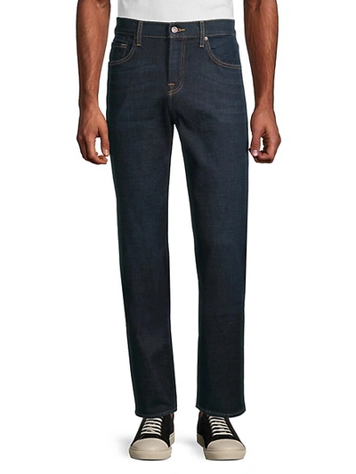 Shop 7 For All Mankind Austen Straight-leg Jeans In Diplomat