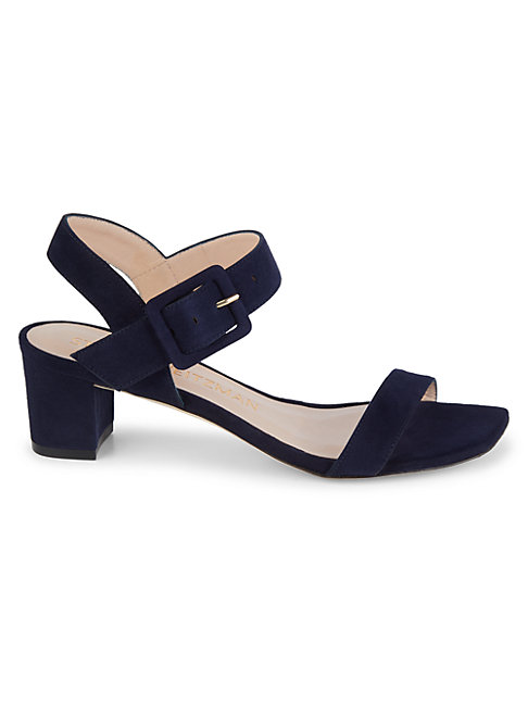 stuart weitzman blue heels