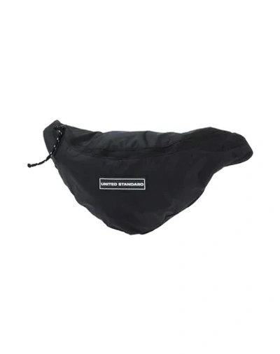 Shop United Standard Man Belt Bag Black Size - Polyester