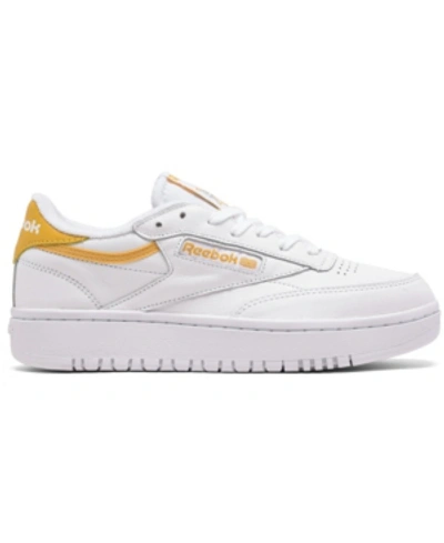 Shop Reebok Women's Club C Double Casual Sneakers From Finish Line