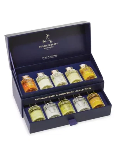 Shop Aromatherapy Associates Ultimate Wellbeing 10-piece Bath & Shower Oil Collection