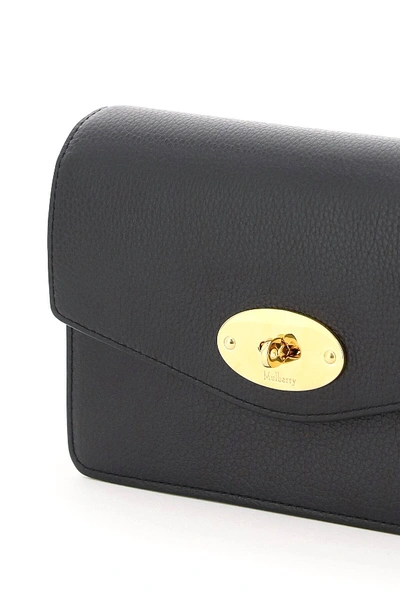 Shop Mulberry Small Darley Leather Belt Bag In Black