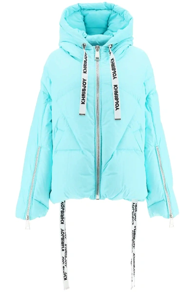 Shop Khrisjoy Khris Puffer Jacket In Green