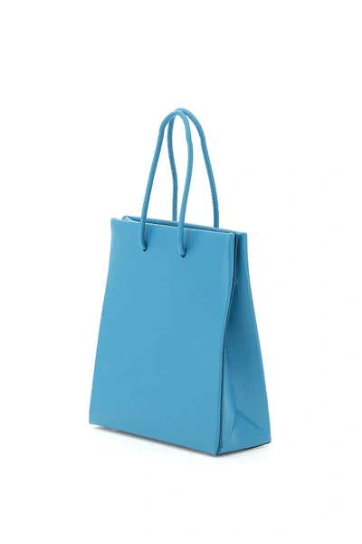 Shop Medea Prima Short Crossbody Bag In Light Blue