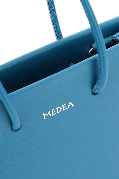 Shop Medea Prima Short Crossbody Bag In Light Blue