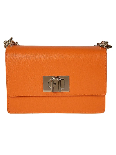 Shop Furla 1927 Shoulder Bag In Orange