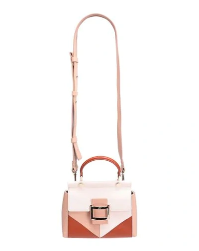 Shop Roger Vivier Handbags In Light Pink