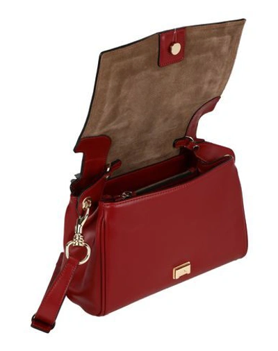 Shop Gianni Chiarini Handbag In Maroon