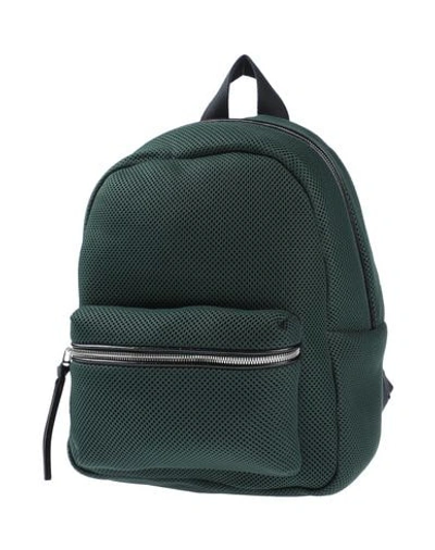 Shop Mm6 Maison Margiela Backpack & Fanny Pack In Dark Green