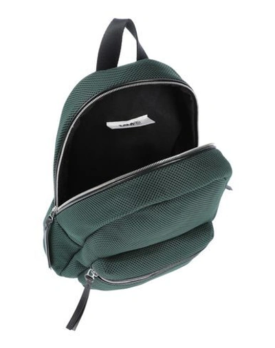 Shop Mm6 Maison Margiela Backpack & Fanny Pack In Dark Green