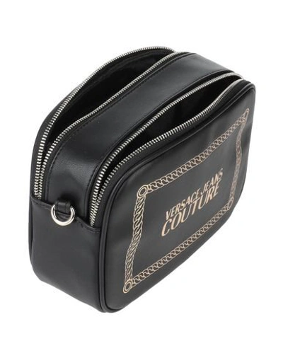 Shop Versace Jeans Handbags In Black