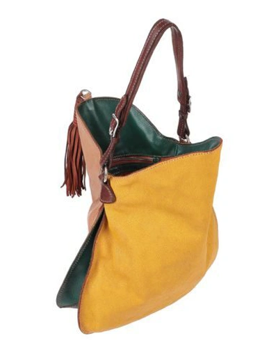 Shop Caterina Lucchi Handbag In Ocher