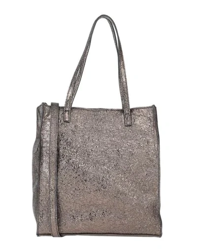 Shop Caterina Lucchi Handbag In Bronze
